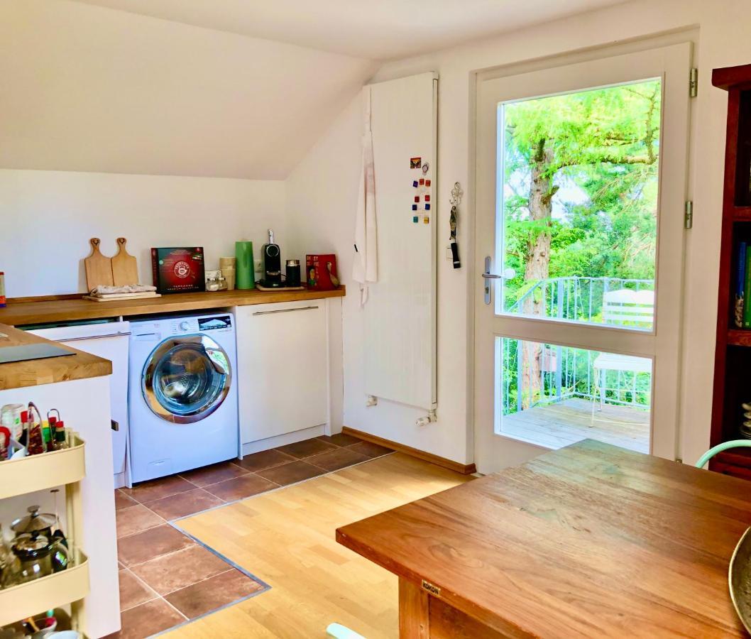 Charmante Ferienwohnung Mit Balkon Im 5-Seen-Land Hechendorf am Pilsensee المظهر الخارجي الصورة