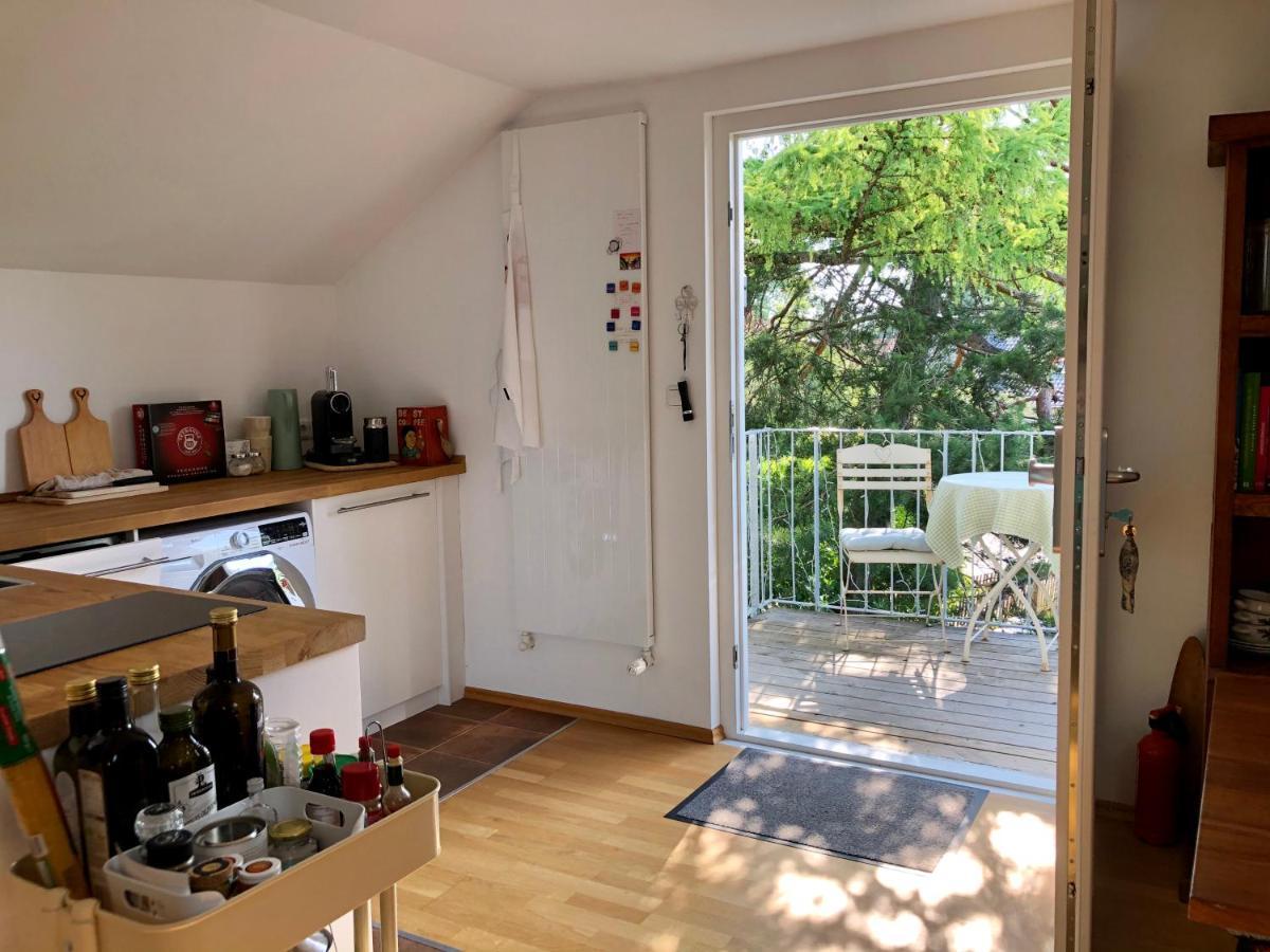 Charmante Ferienwohnung Mit Balkon Im 5-Seen-Land Hechendorf am Pilsensee المظهر الخارجي الصورة