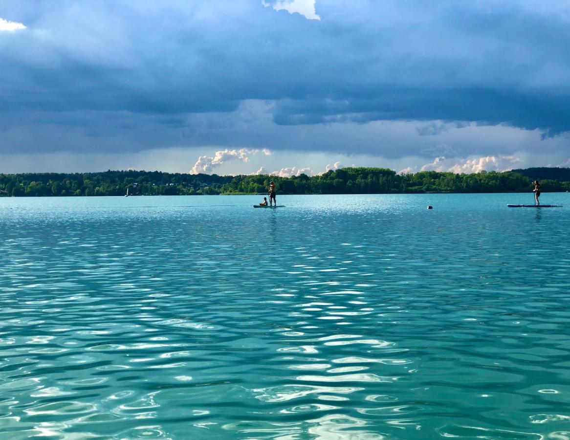Charmante Ferienwohnung Mit Balkon Im 5-Seen-Land Hechendorf am Pilsensee المظهر الخارجي الصورة