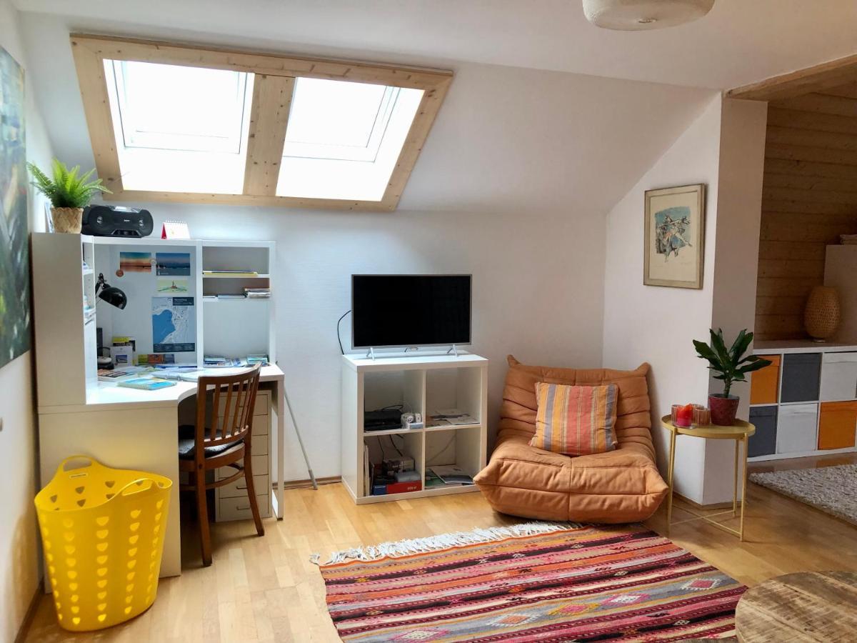 Charmante Ferienwohnung Mit Balkon Im 5-Seen-Land Hechendorf am Pilsensee المظهر الخارجي الصورة