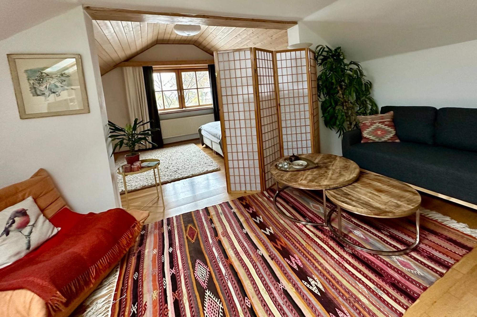 Charmante Ferienwohnung Mit Balkon Im 5-Seen-Land Hechendorf am Pilsensee المظهر الخارجي الصورة