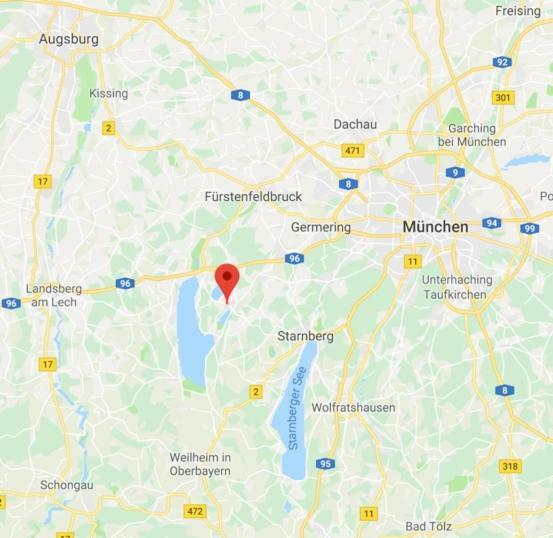 Charmante Ferienwohnung Mit Balkon Im 5-Seen-Land Hechendorf am Pilsensee المظهر الخارجي الصورة
